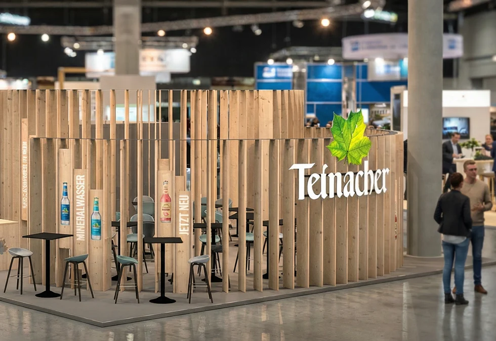 Nachhaltiger Messestand