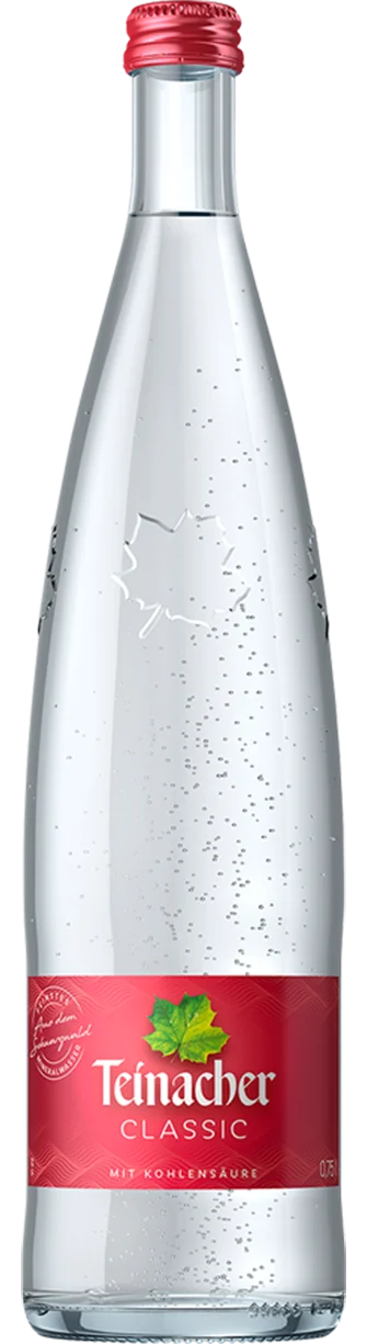 Teinacher Mineralwasser Classic Genussflasche 0,75 L