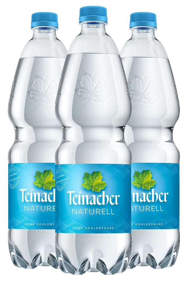 Mehrere Teinacher Mineralwasser Naturell Petflaschen 1,0 L