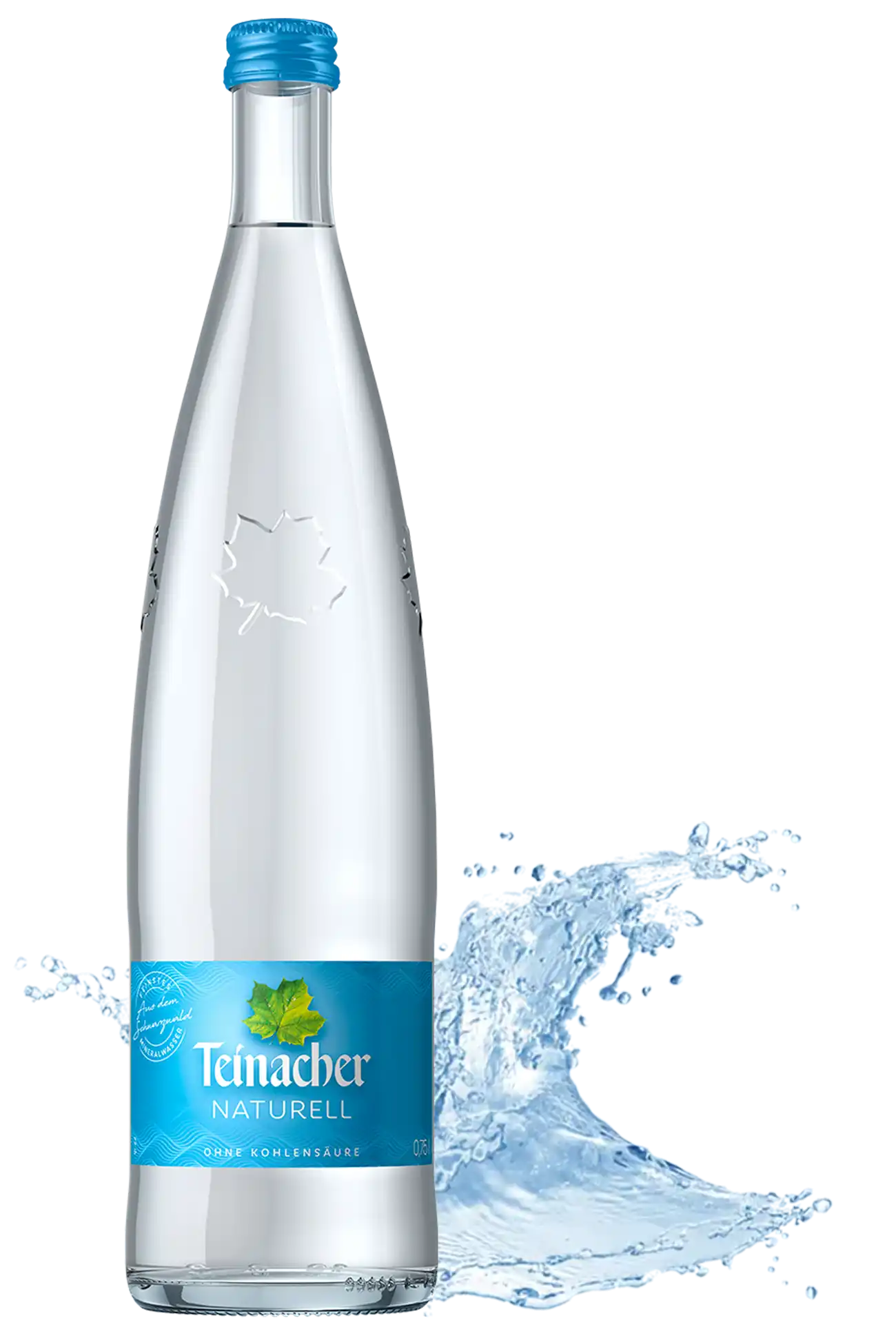 Glasflasche 0,75 L Teinacher Genuss Limonade Zitrone