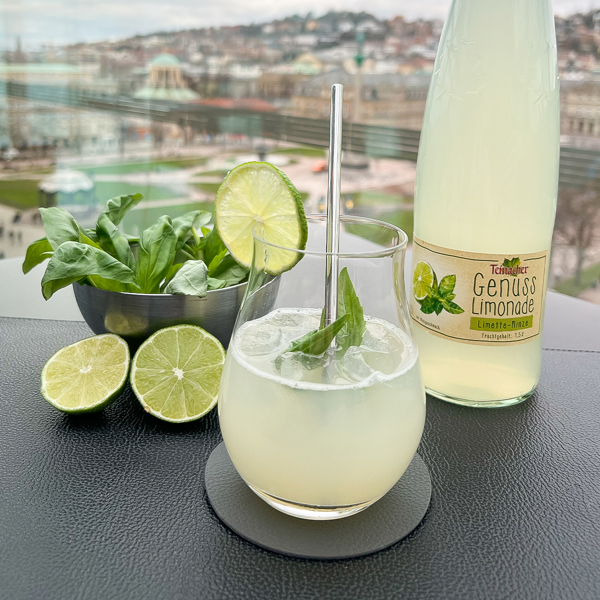 Mocktail-Rezept: Basilikum-Limetten Smash | Teinacher