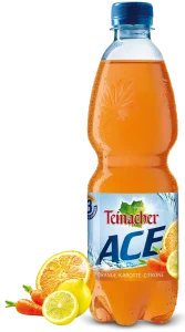 teinacher_ace_zitrone_orange_karotte_frucht_und_flasche