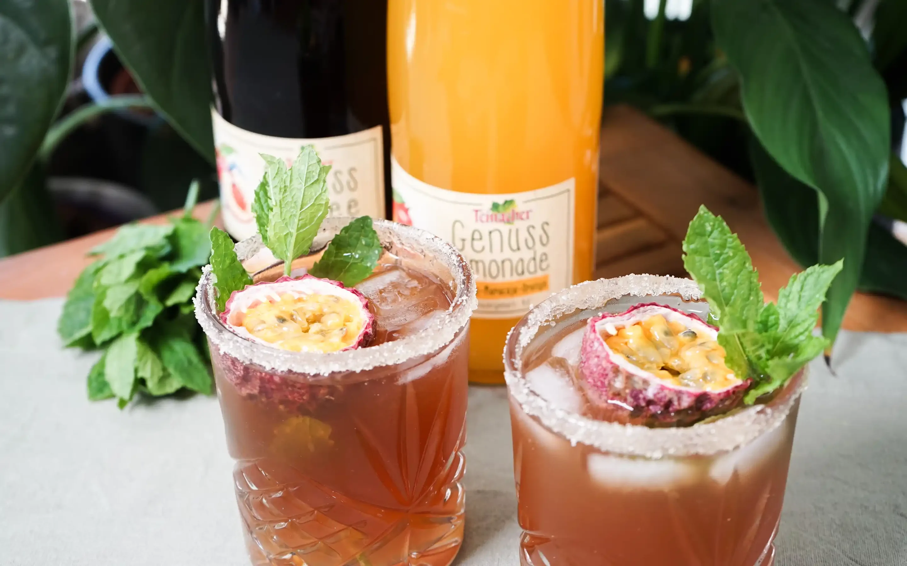 Eistee Paradise: erfrischender Sommerdrink